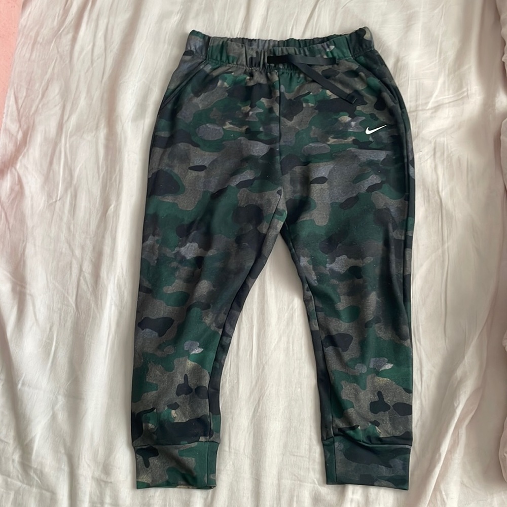Nike camo joggers